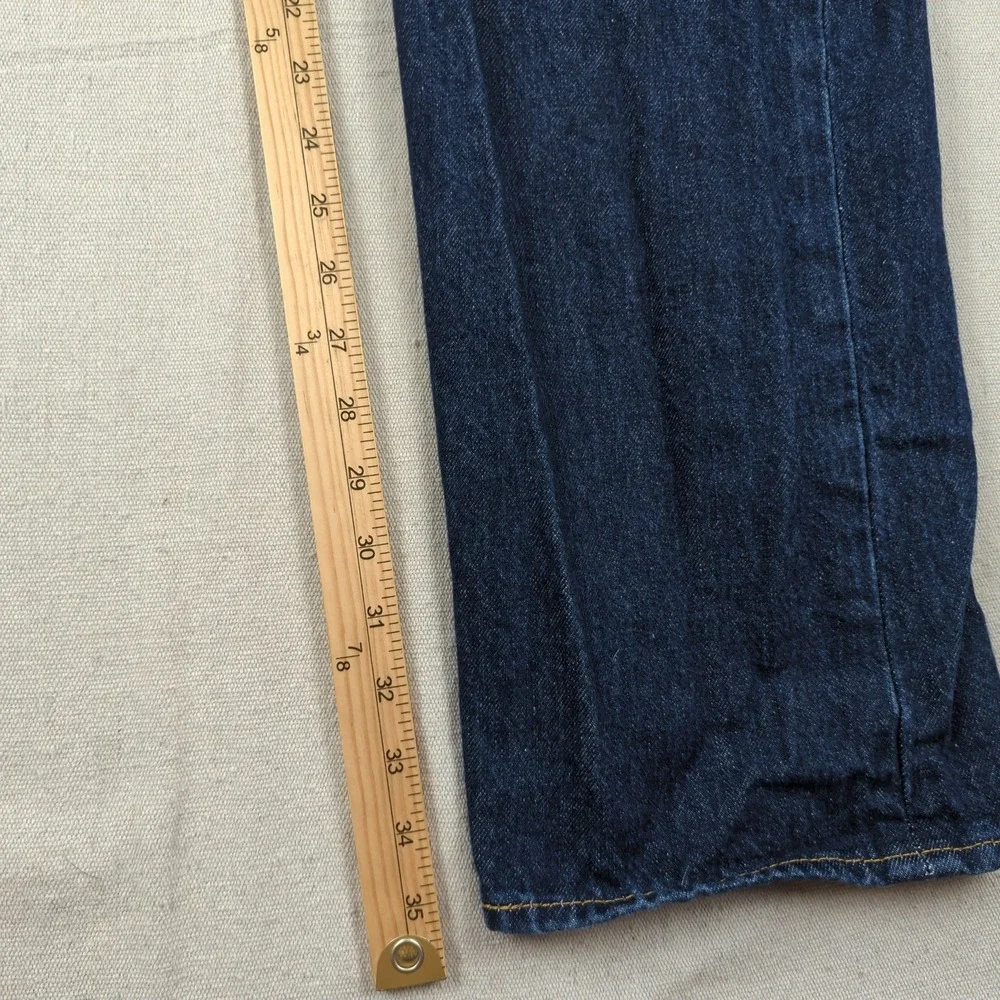 Levis 501 Jeans Mens 34x36 Blue Button Fly Casual Classic American Western